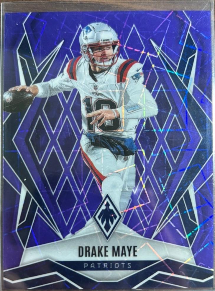 Drake Maye [Purple Lazer] #111