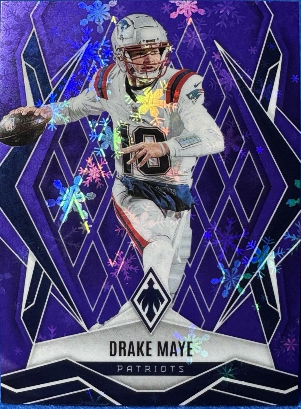 Drake Maye [Purple Winter] #111