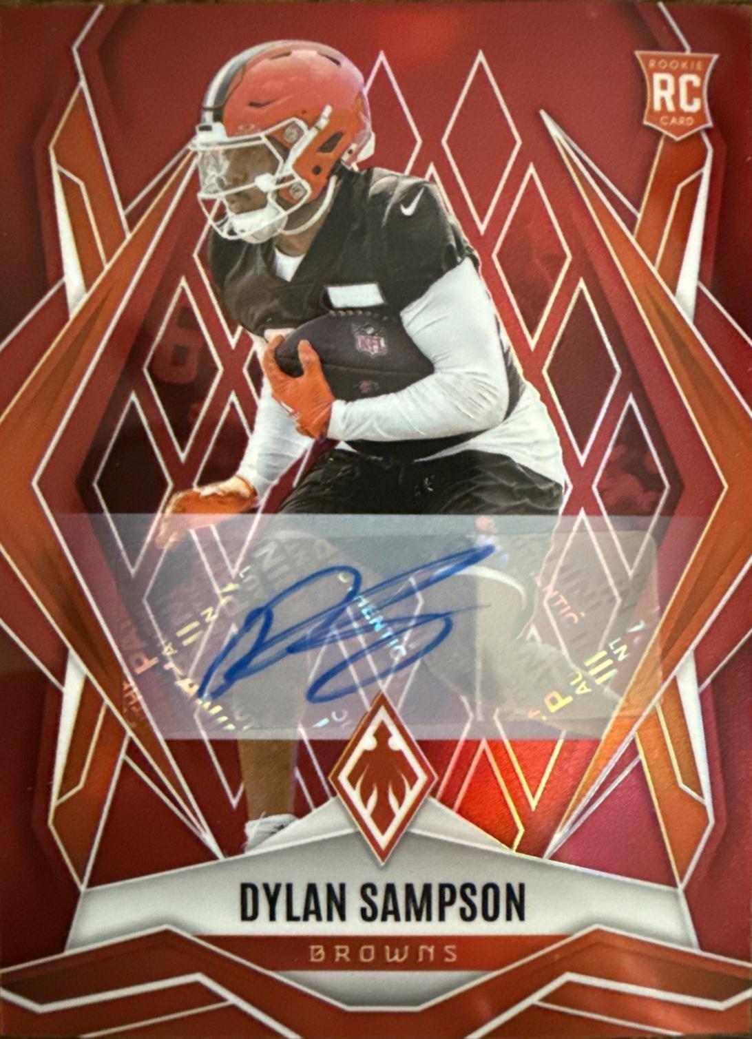 Dylan Sampson [Red Autograph] #250