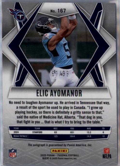 Elic Ayomanor [Bronze Pandora Autograph] #167