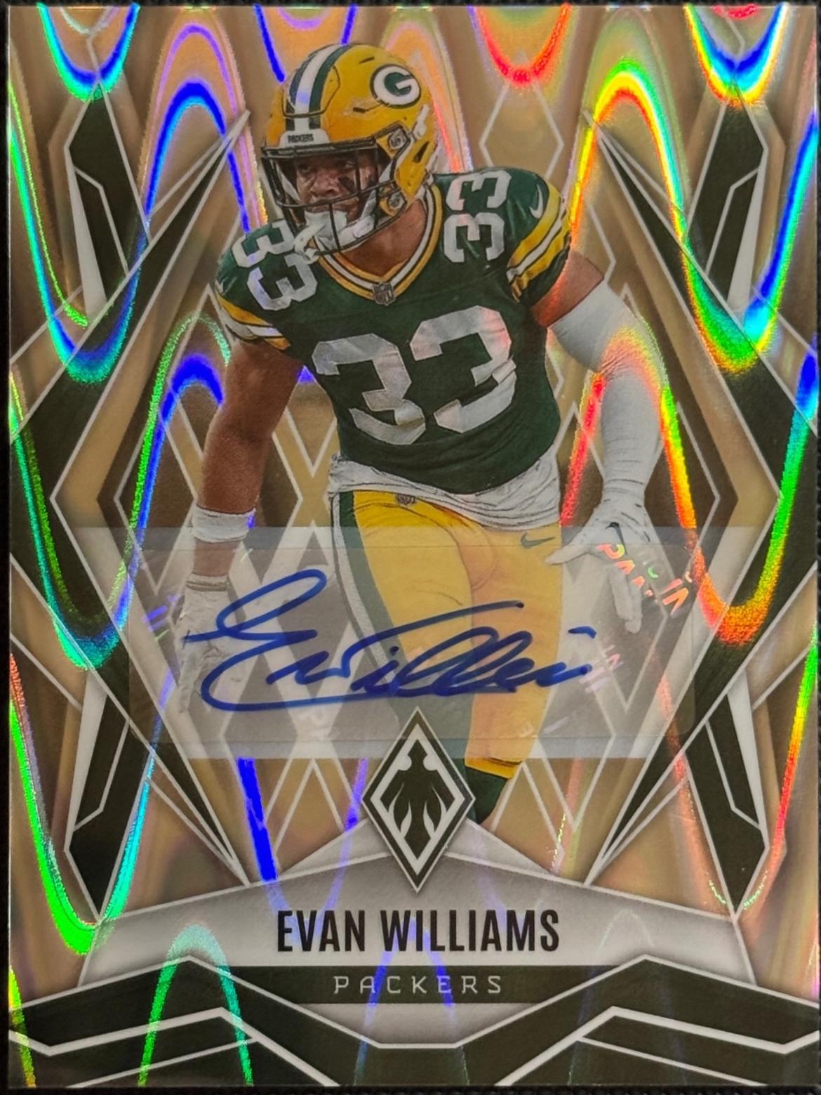 Evan Williams [Seismic Autograph] #133