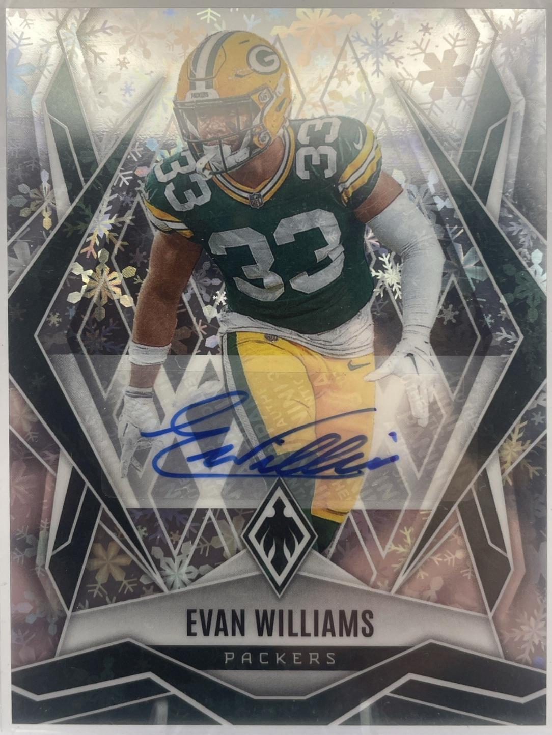 Evan Williams [Winter Autograph] #133