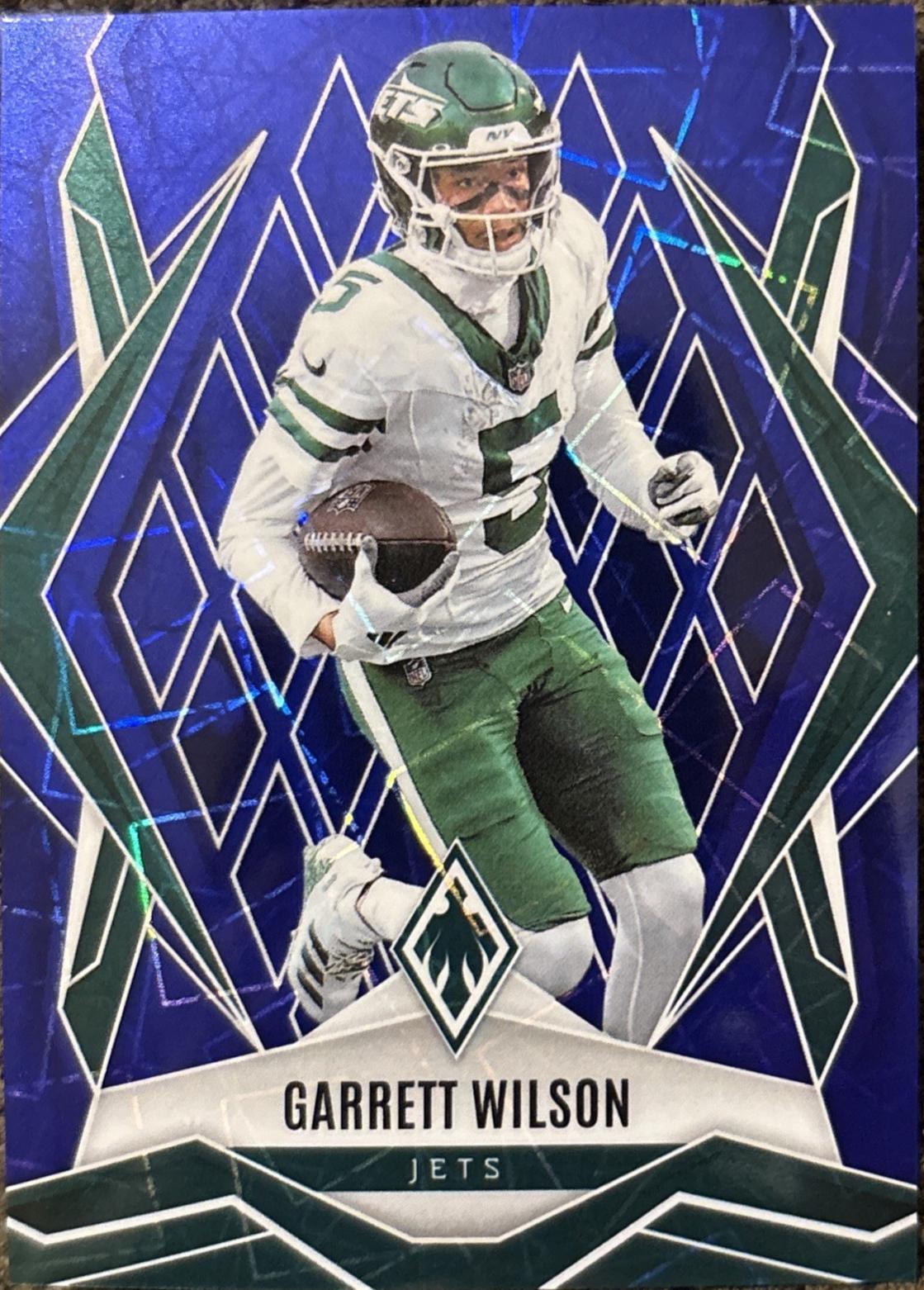 Garrett Wilson [Blue Lazer] #52