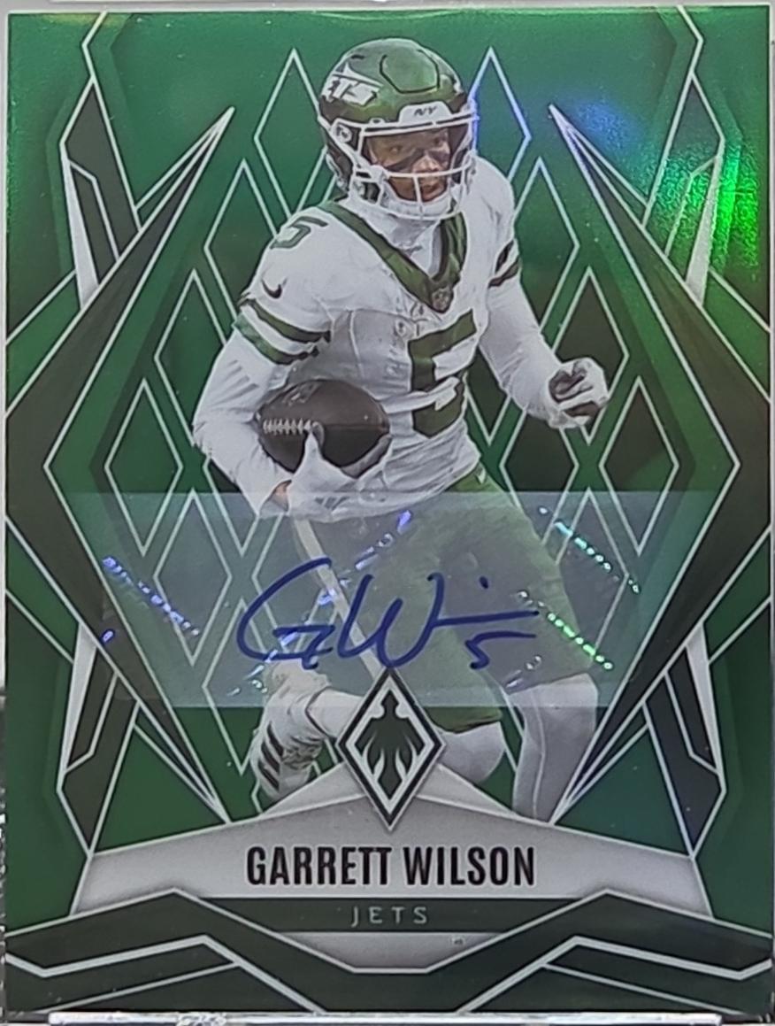 Garrett Wilson [Green Autograph] #52