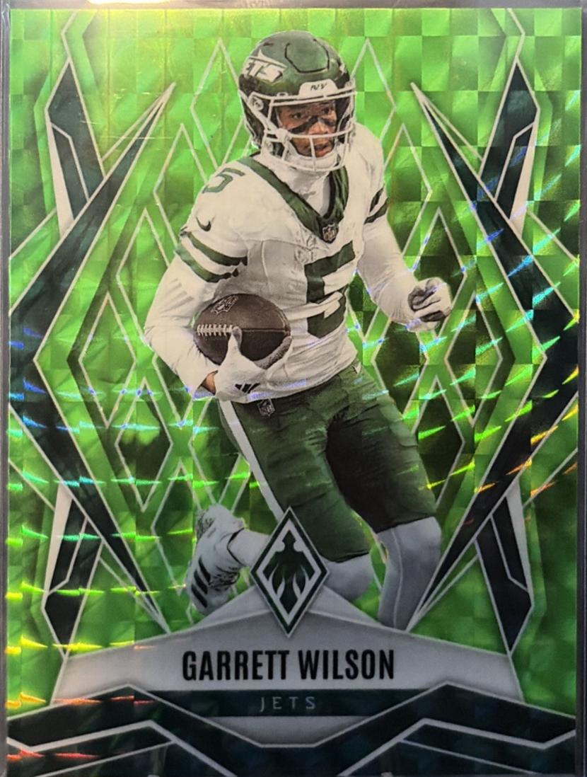 Garrett Wilson [Lime Green Pyramids] #52