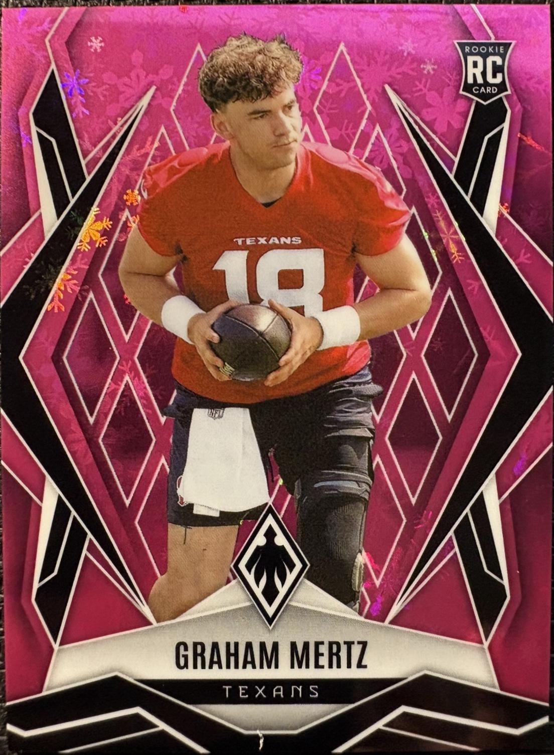 Graham Mertz [Pink Winter] #222
