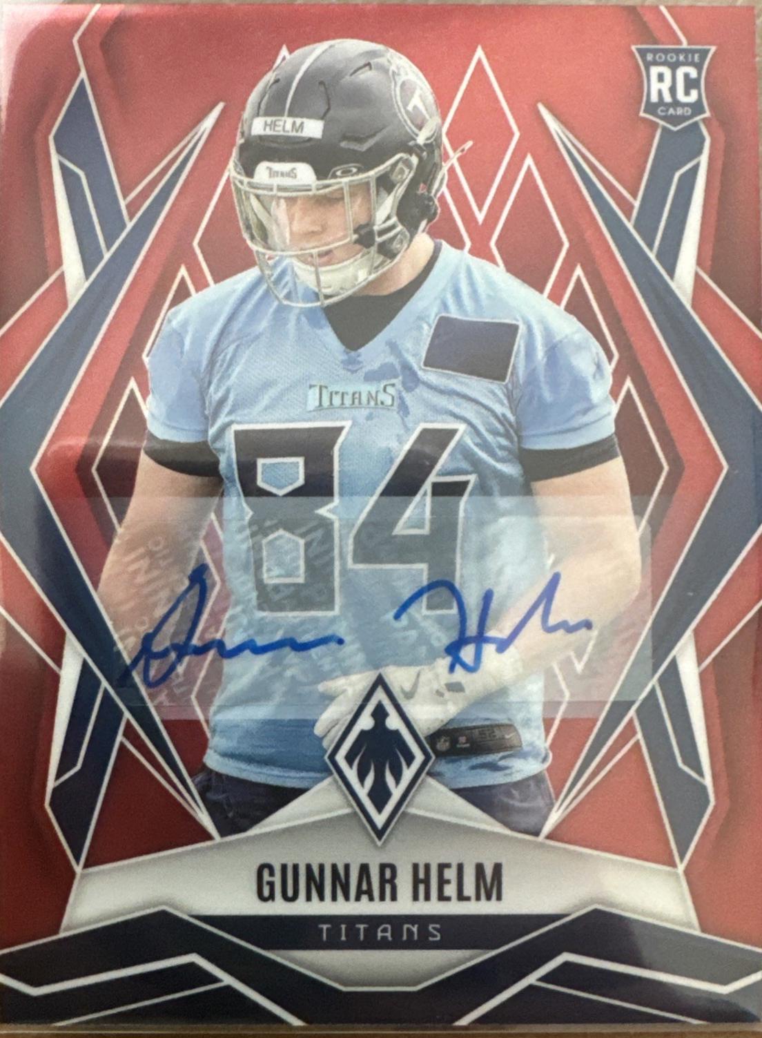 Gunnar Helm [Red Autograph] #246