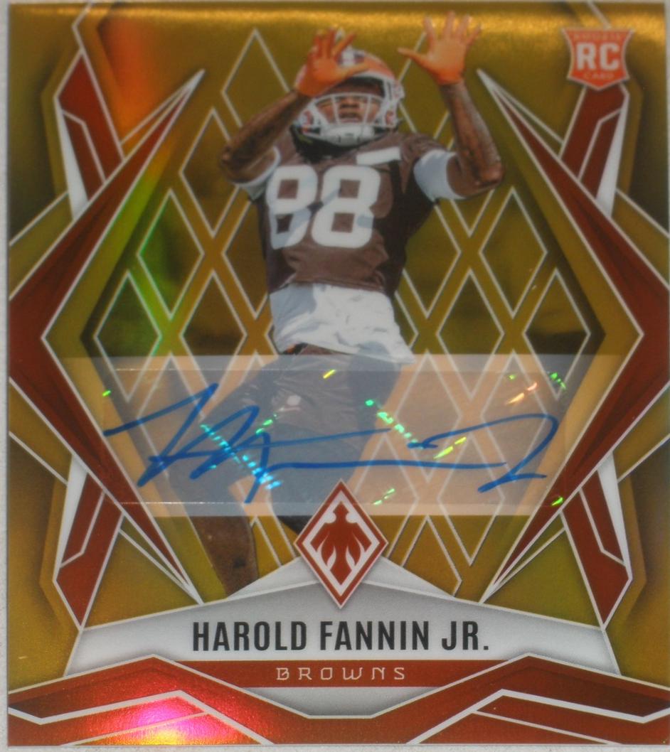Harold Fannin Jr. [Gold Autograph] #217