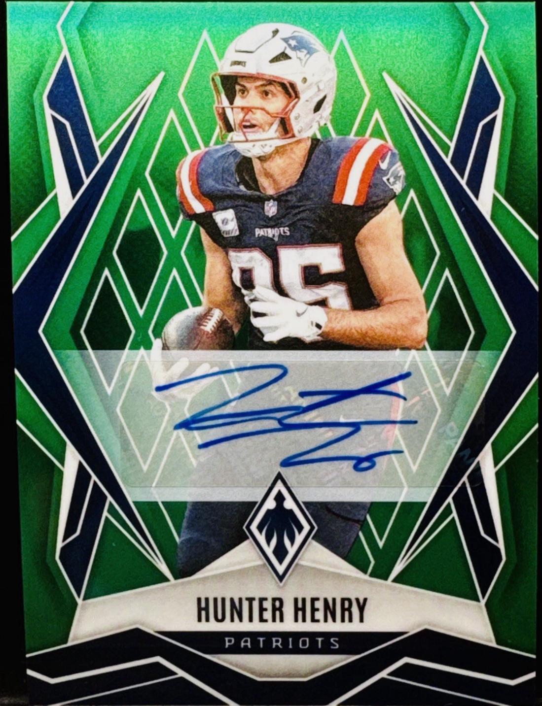 Hunter Henry [Green Autograph] #97