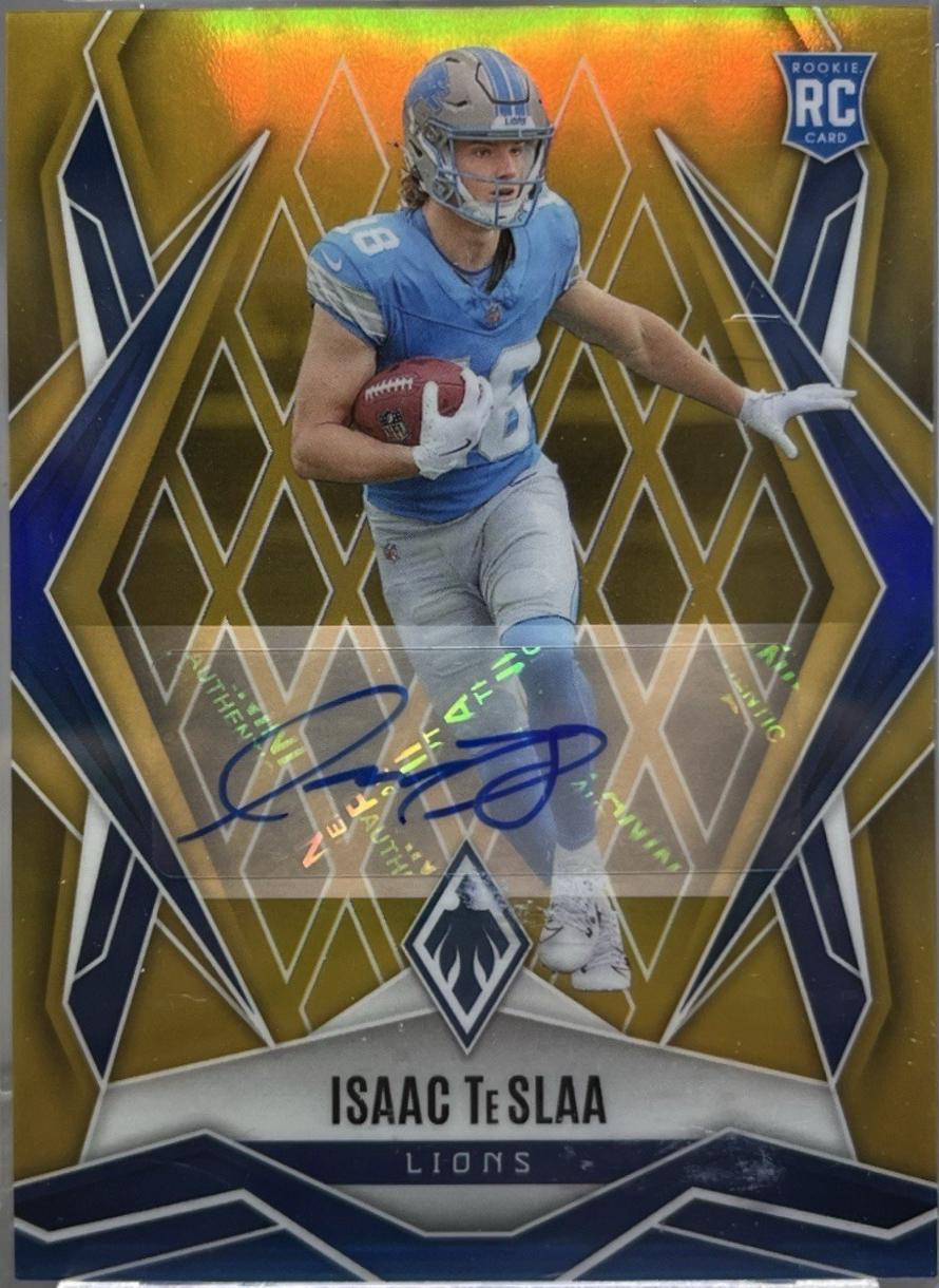 Isaac TeSlaa [Gold Autograph] #189