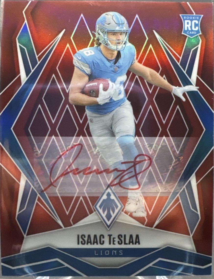 Isaac TeSlaa [Red Autograph] #189