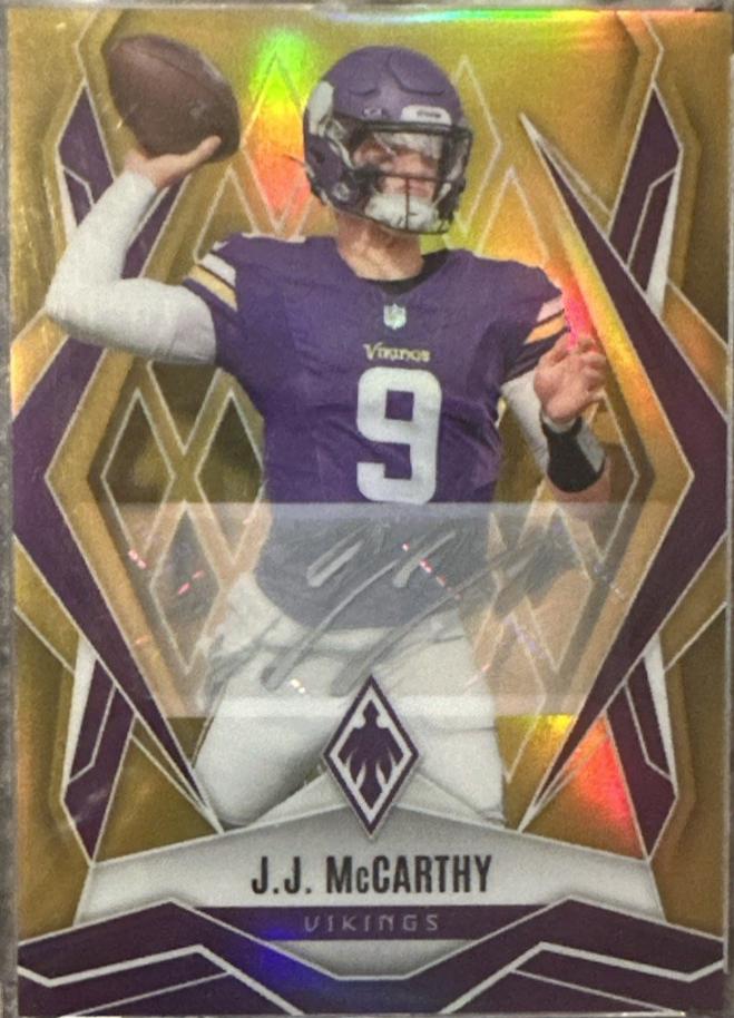 J.J. McCarthy [Gold Autograph] #38