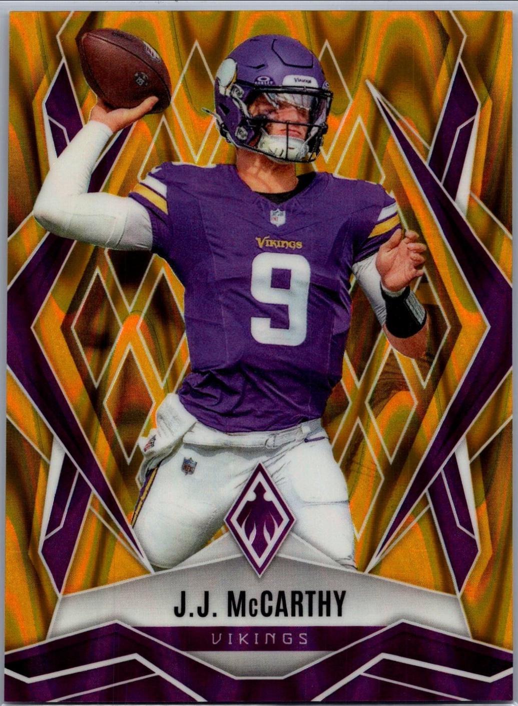 J.J. McCarthy [Gold Seismic] #38