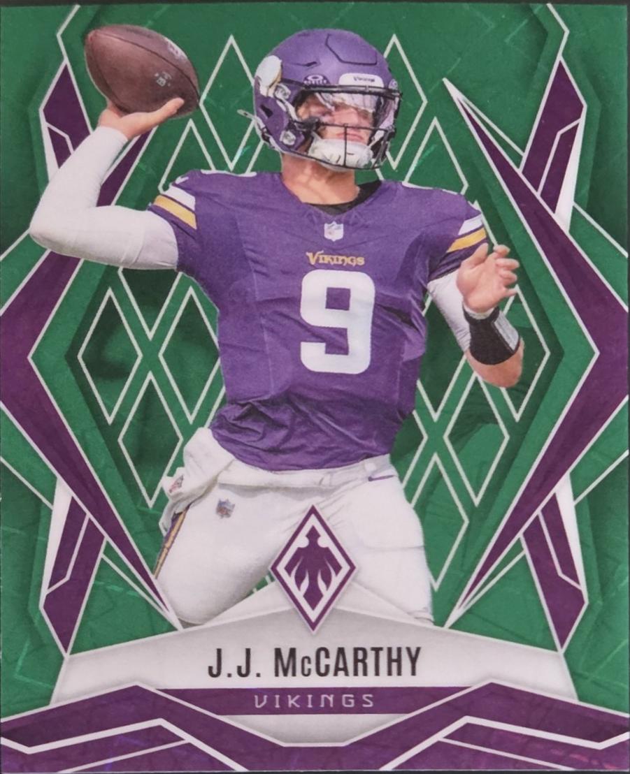 J.J. McCarthy [Green Lazer] #38
