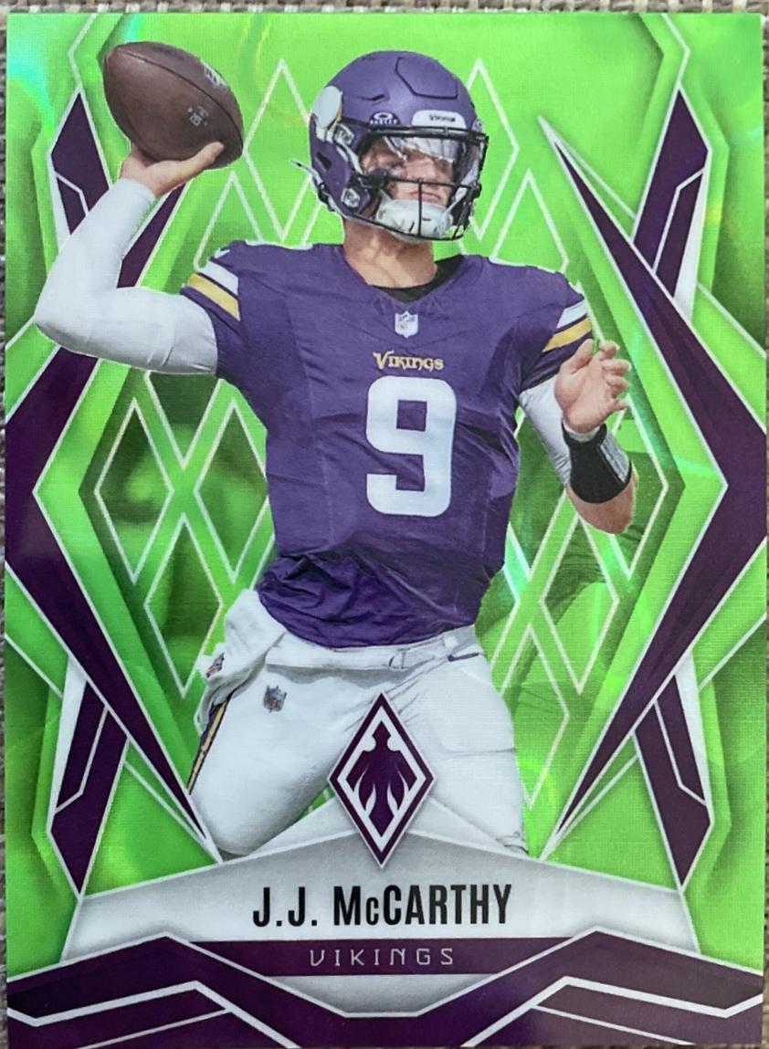 J.J. McCarthy [Lime Green Lava] #38