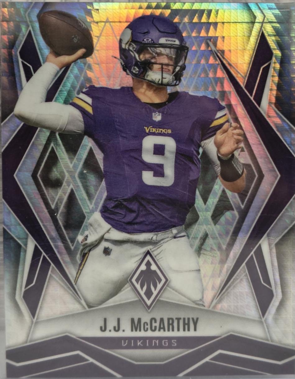 J.J. McCarthy [Silver Hyper] #38