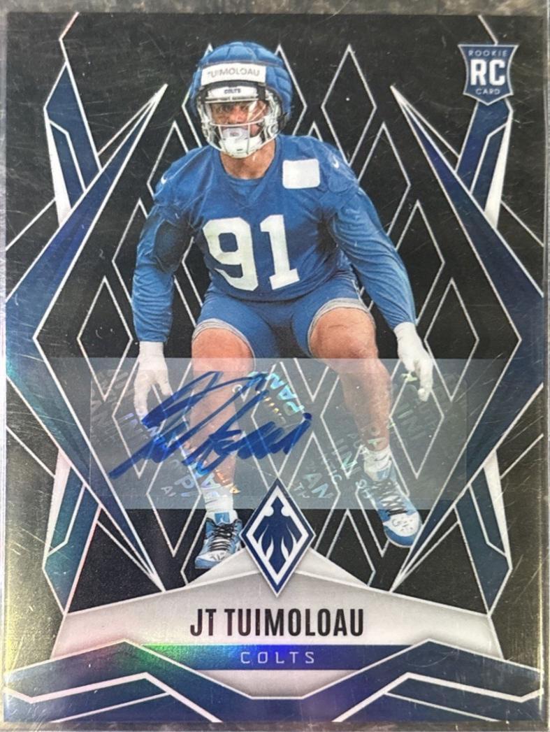 JT Tuimoloau [Black Autograph] #218