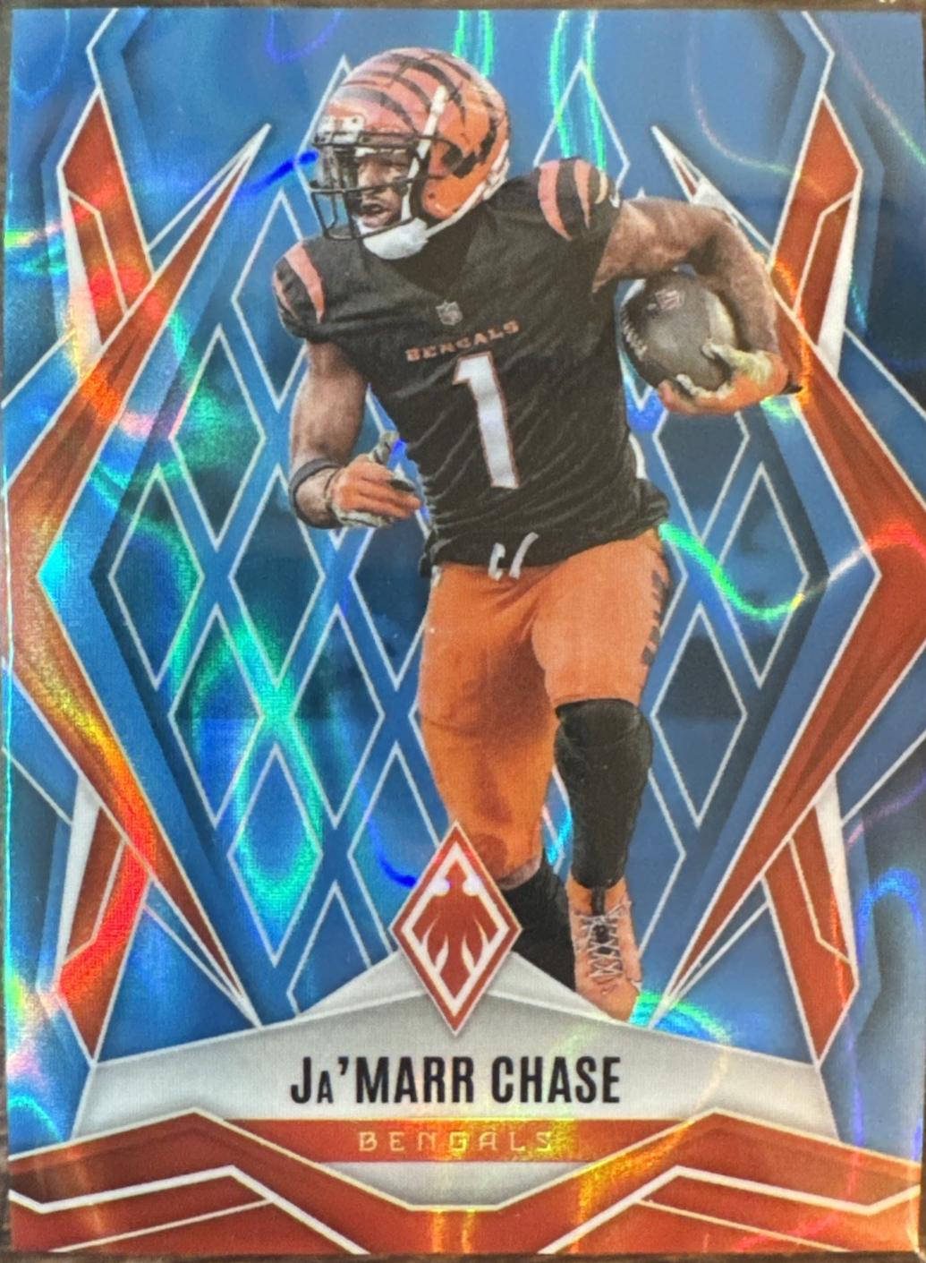 Ja'Marr Chase [Light Blue Lava] #93