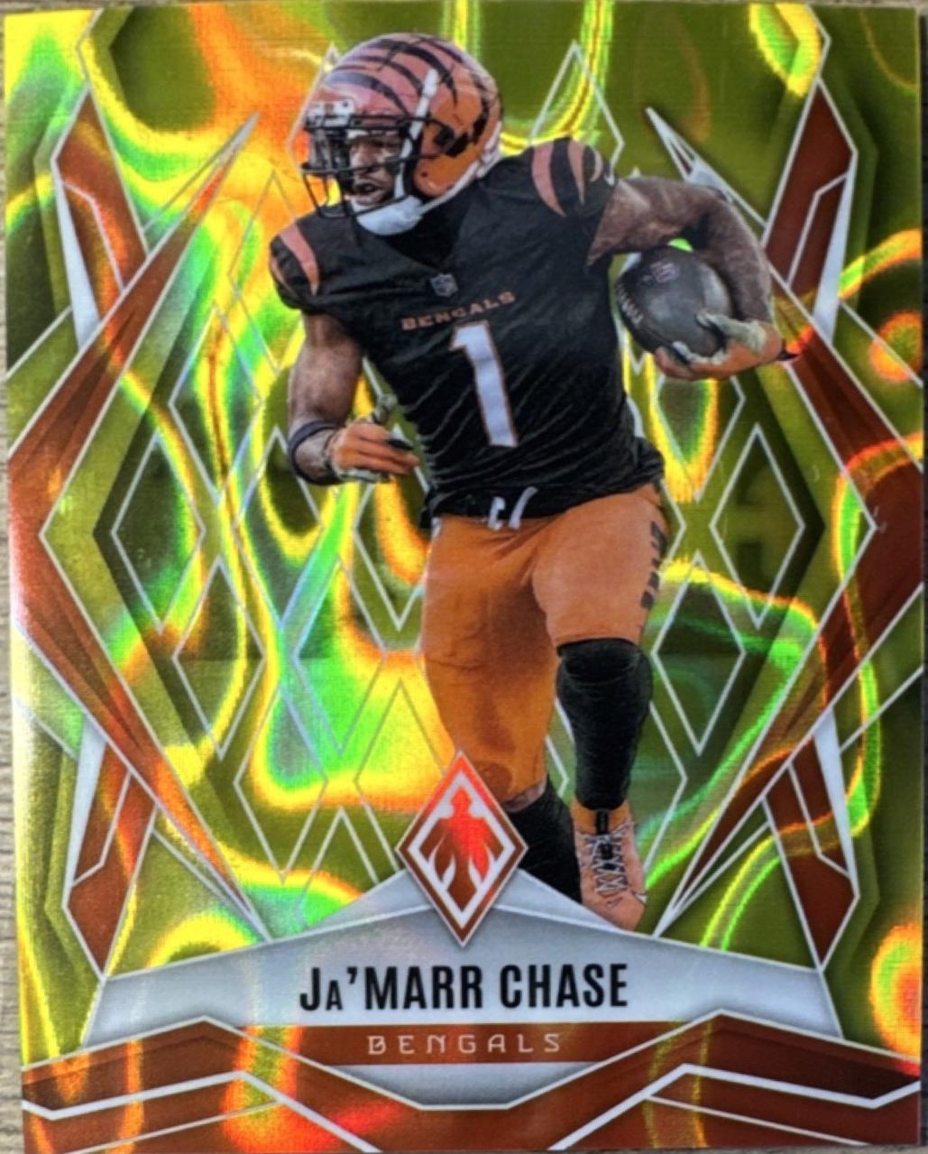 Ja'Marr Chase [Yellow Lava] #93