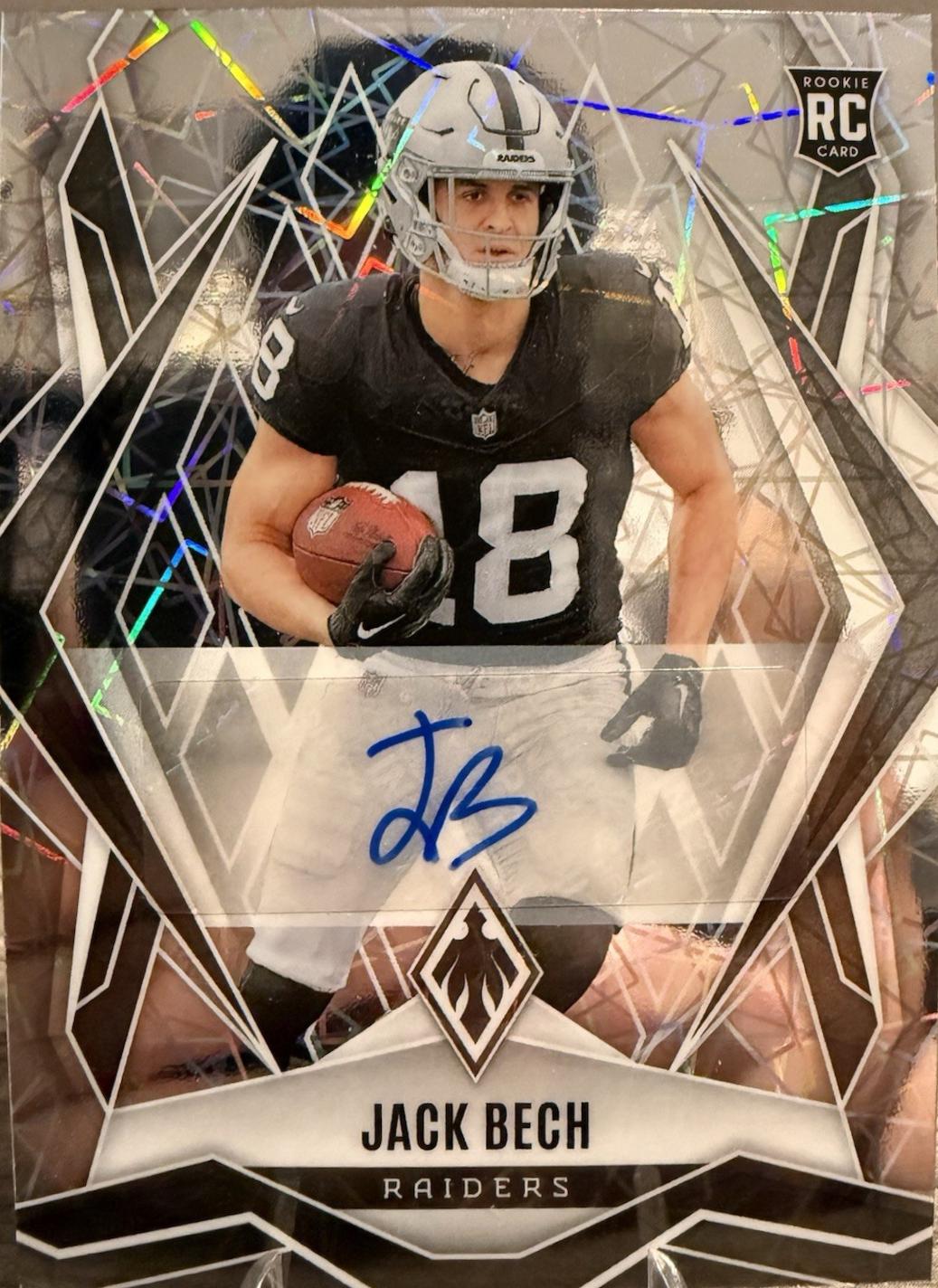 Jack Bech [Lazer Autograph] #188