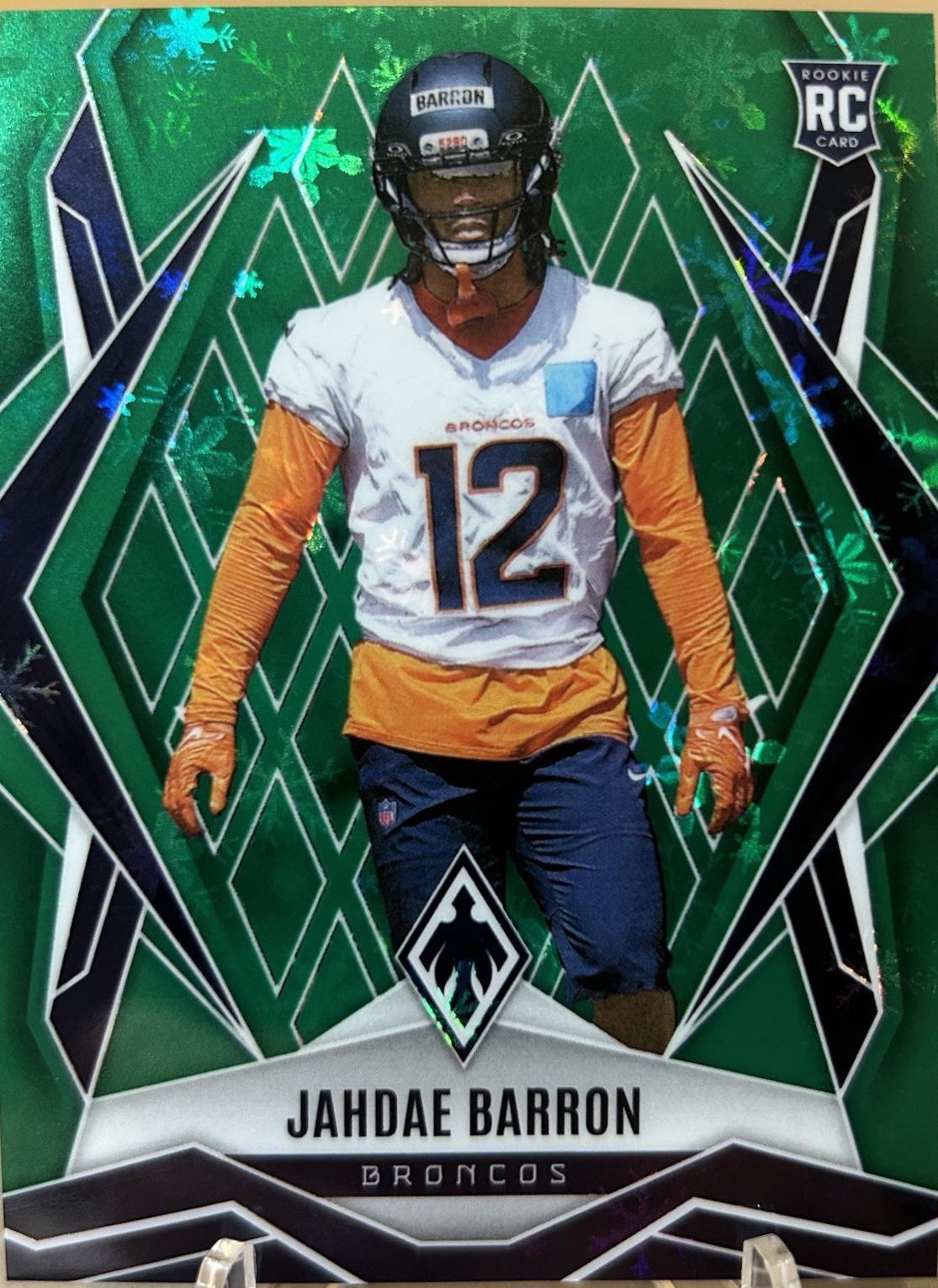 Jahdae Barron [Green Winter] #239