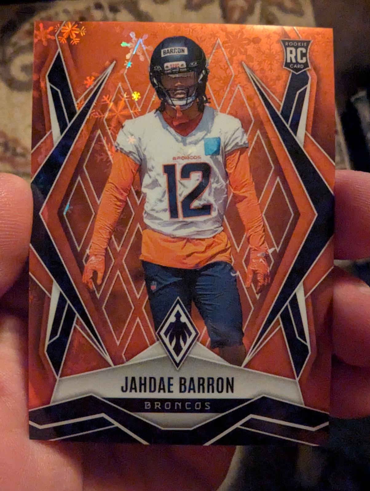 Jahdae Barron [Orange Winter] #239