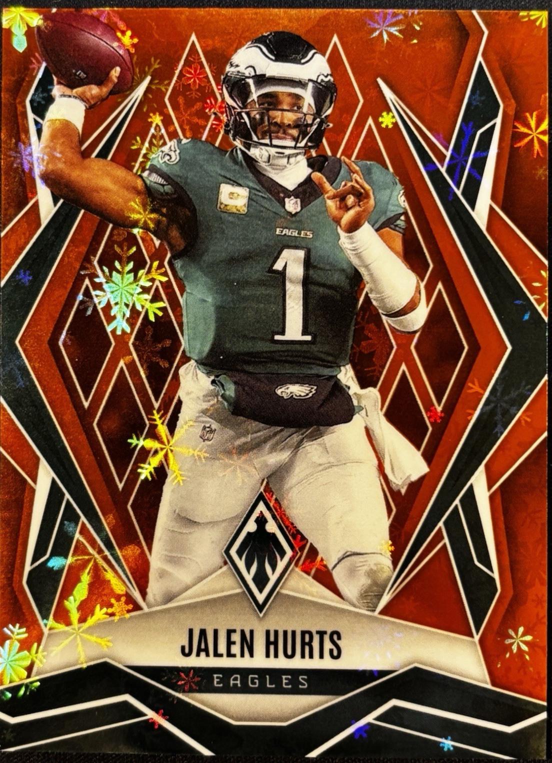 Jalen Hurts [Orange Winter] #95