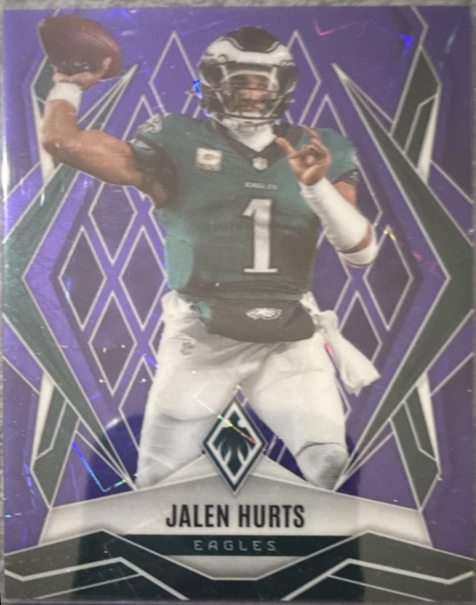 Jalen Hurts [Purple Lazer] #95
