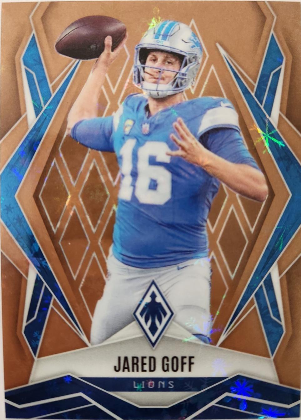 Jared Goff [Bronze Winter] #62