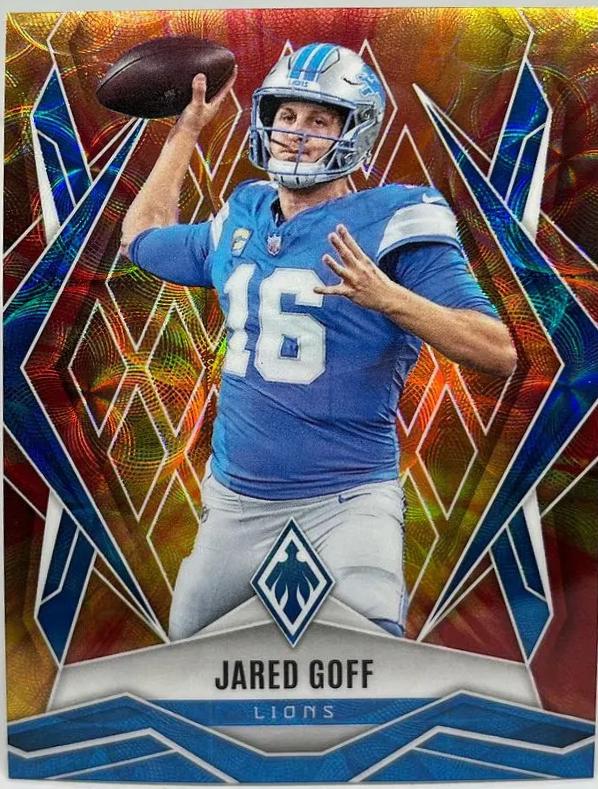 Jared Goff [Fire Burst] #62