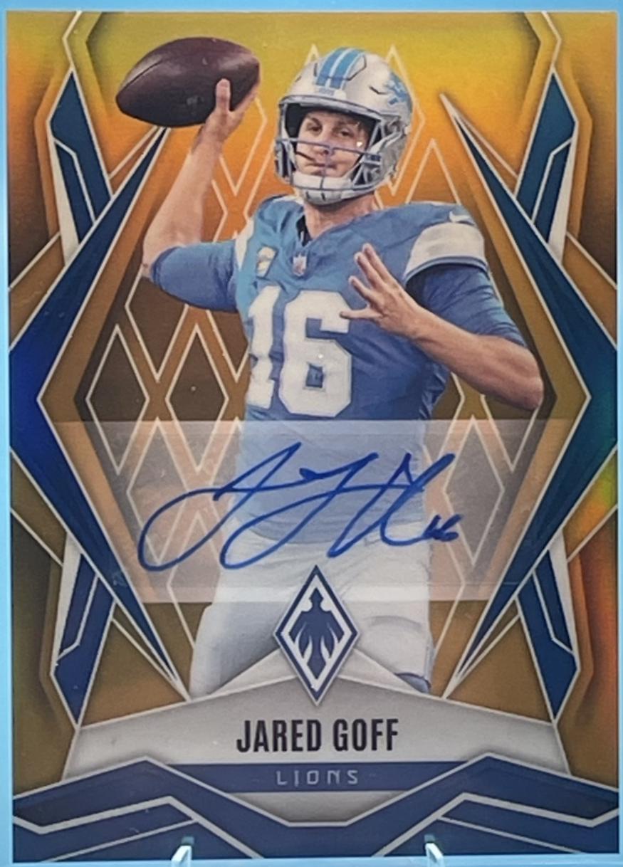 Jared Goff [Gold Autograph] #62