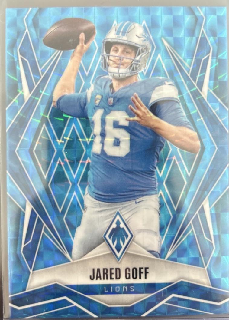 Jared Goff [Light Blue Pyramids] #62