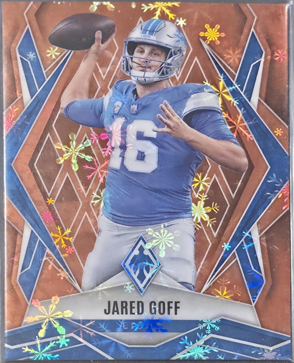 Jared Goff [Orange Winter] #62