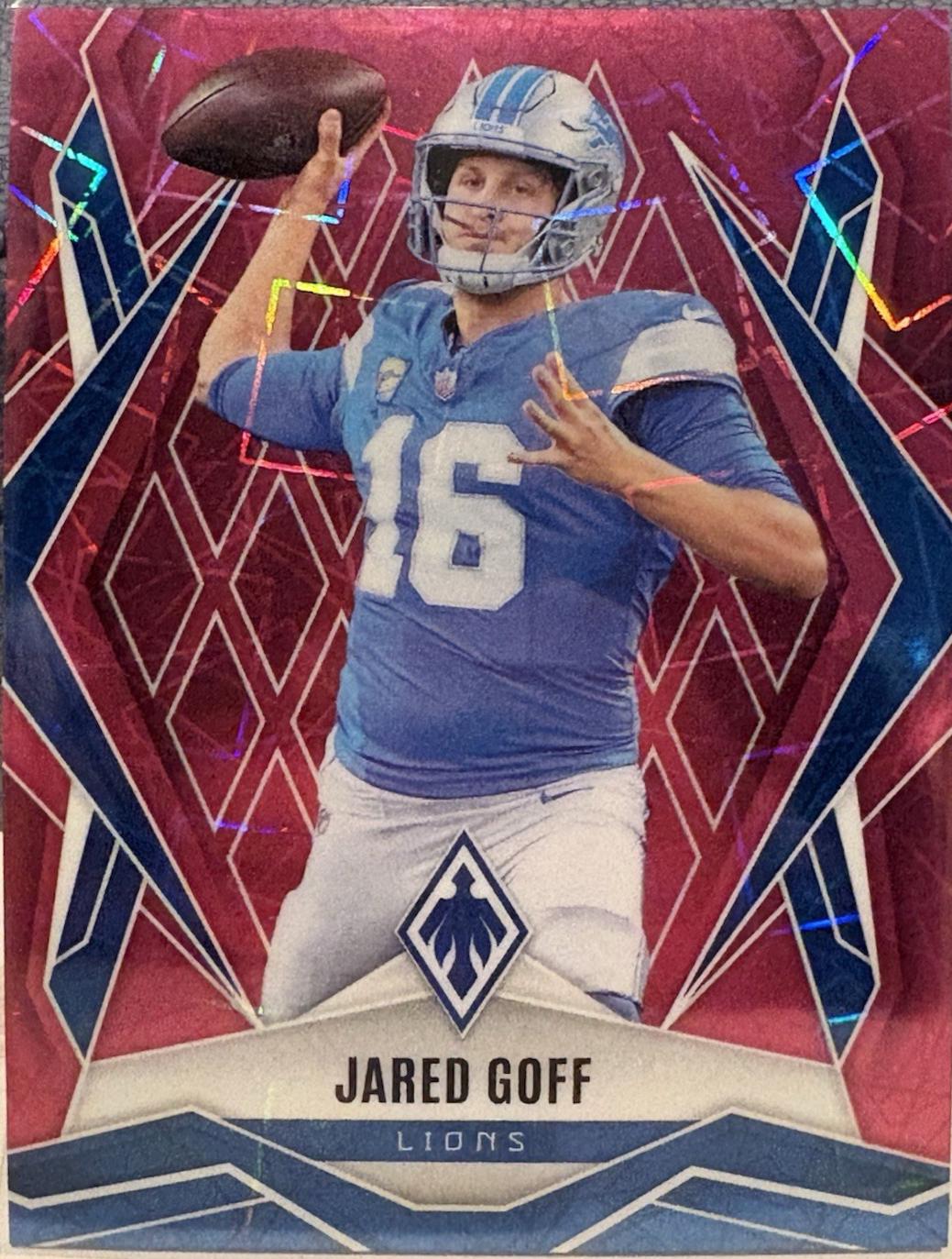 Jared Goff [Red Lazer] #62