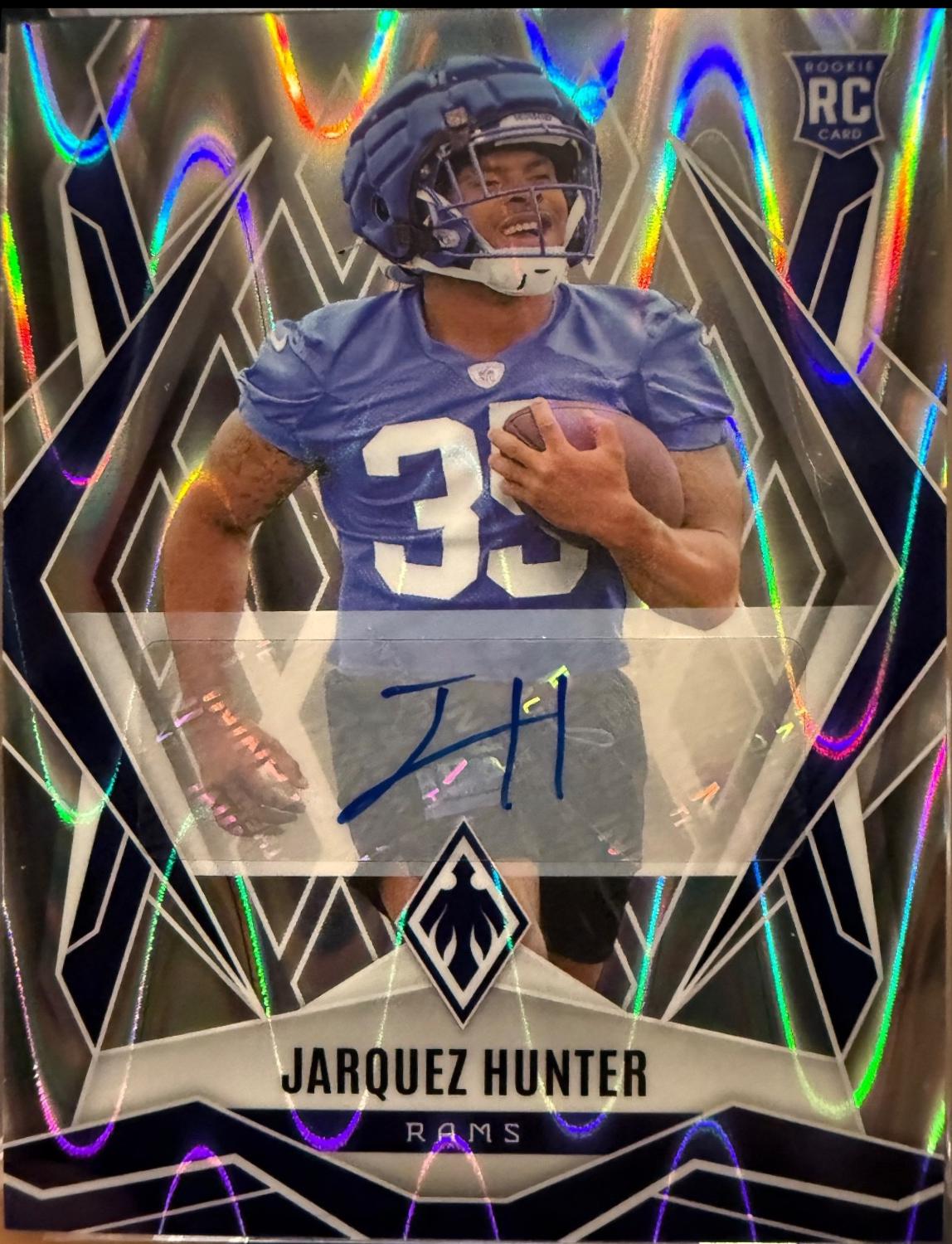 Jarquez Hunter [Autograph] #232