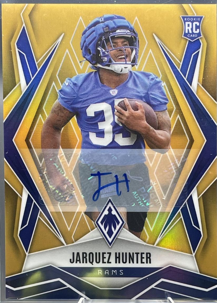 Jarquez Hunter [Gold Autograph] #232