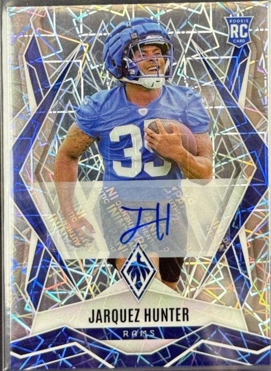 Jarquez Hunter [Lazer Autograph] #232