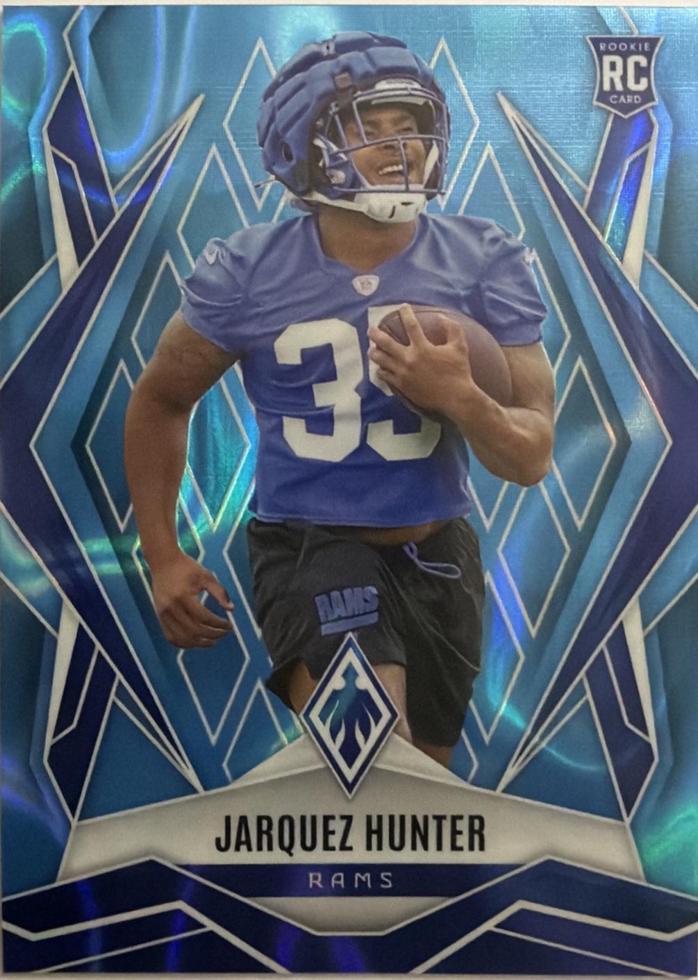 Jarquez Hunter [Light Blue Lava] #232