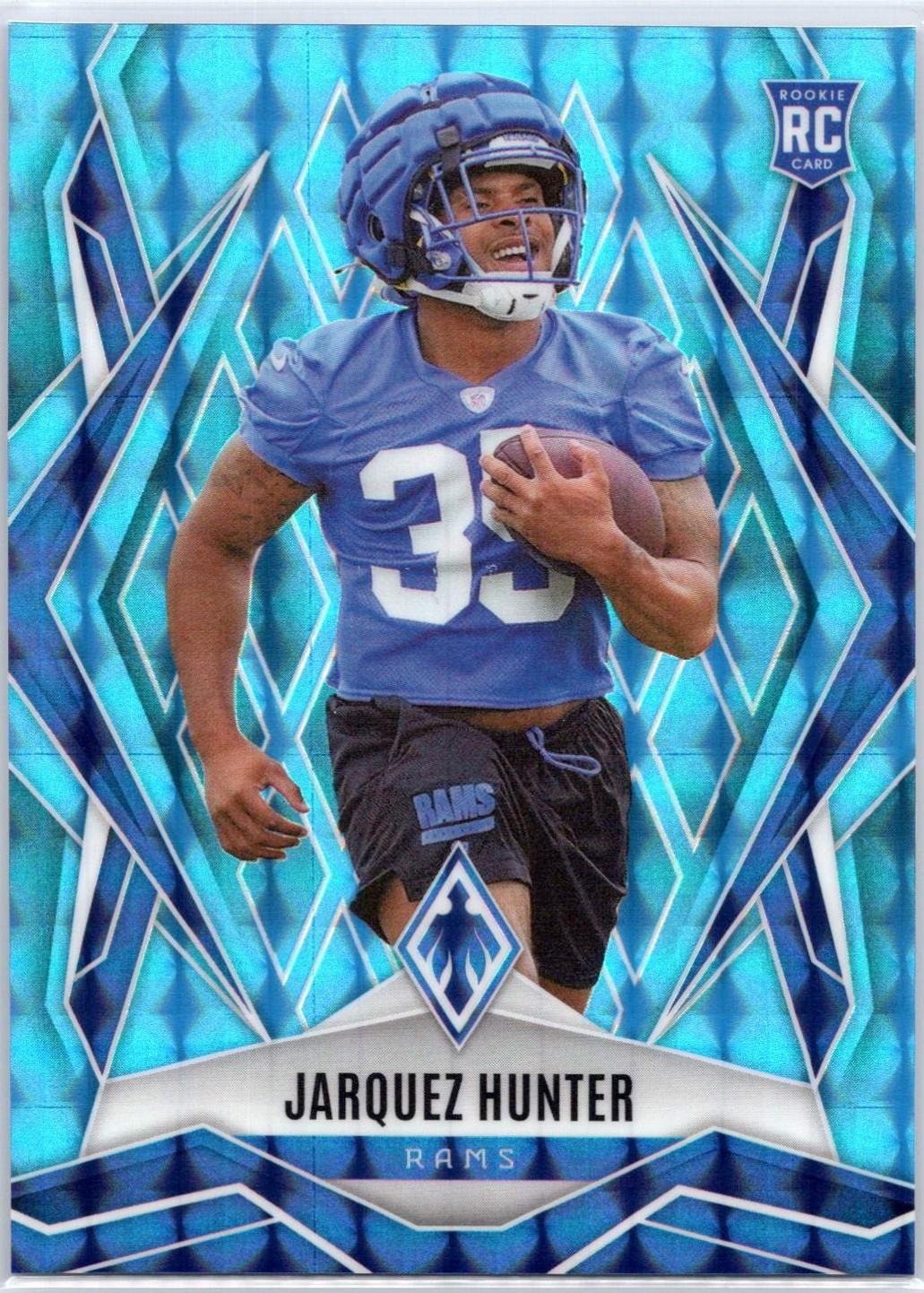 Jarquez Hunter [Light Blue Pyramids] #232