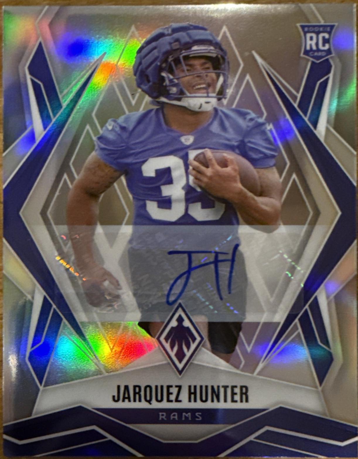 Jarquez Hunter [Silver Autograph] #232