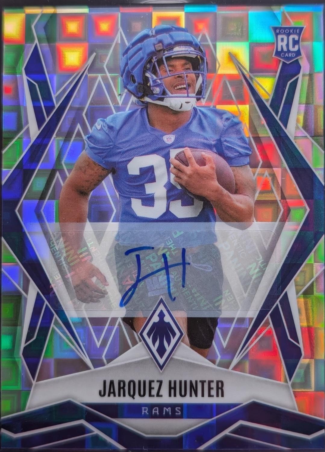 Jarquez Hunter [Silver Pandora Autograph] #232
