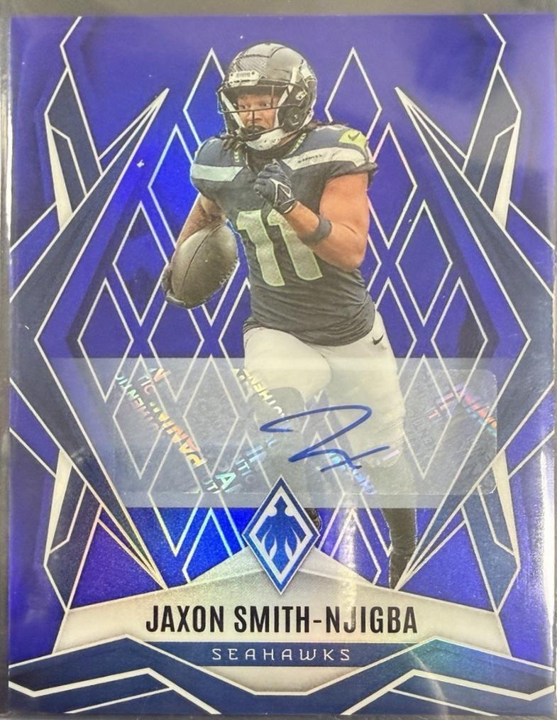 Jaxon Smith-Njigba [Blue Autograph] #69