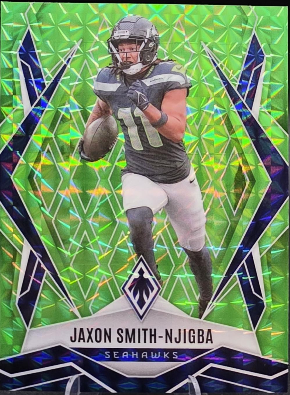 Jaxon Smith-Njigba [Lime Green Pyramids] #69