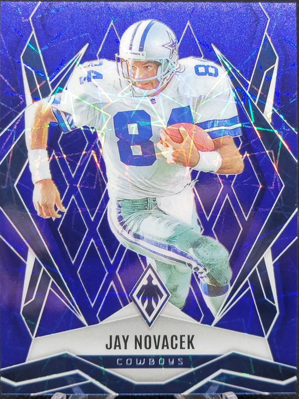 Jay Novacek [Blue Lazer] #124