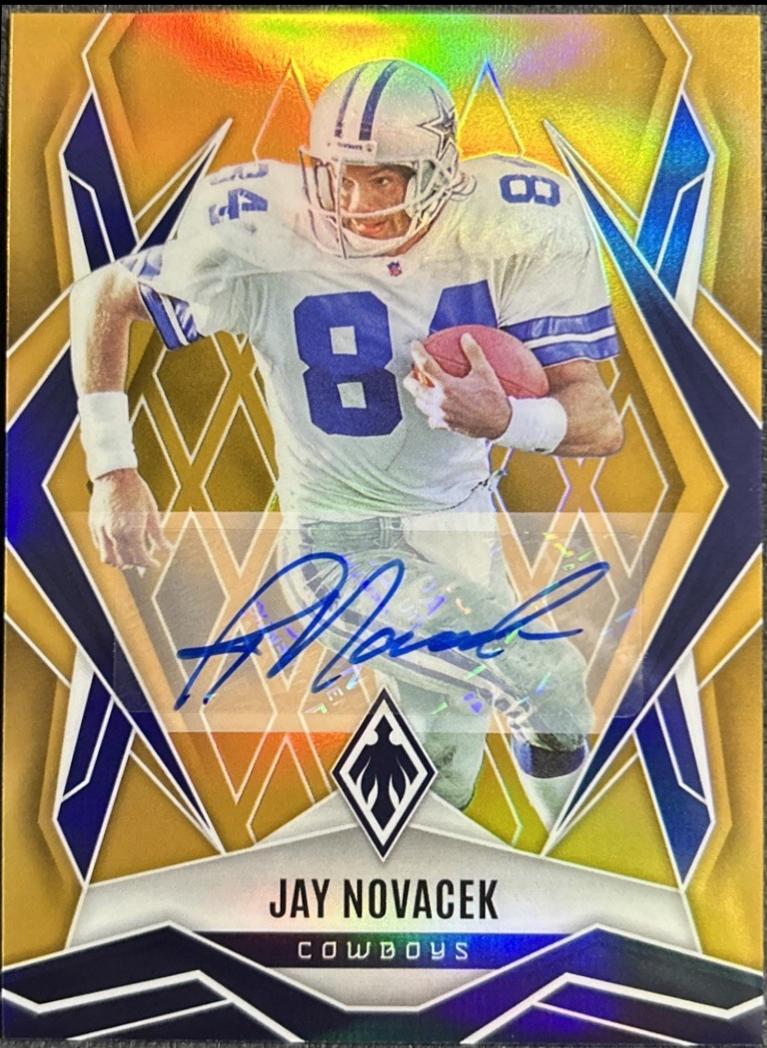 Jay Novacek [Gold Autograph] #124