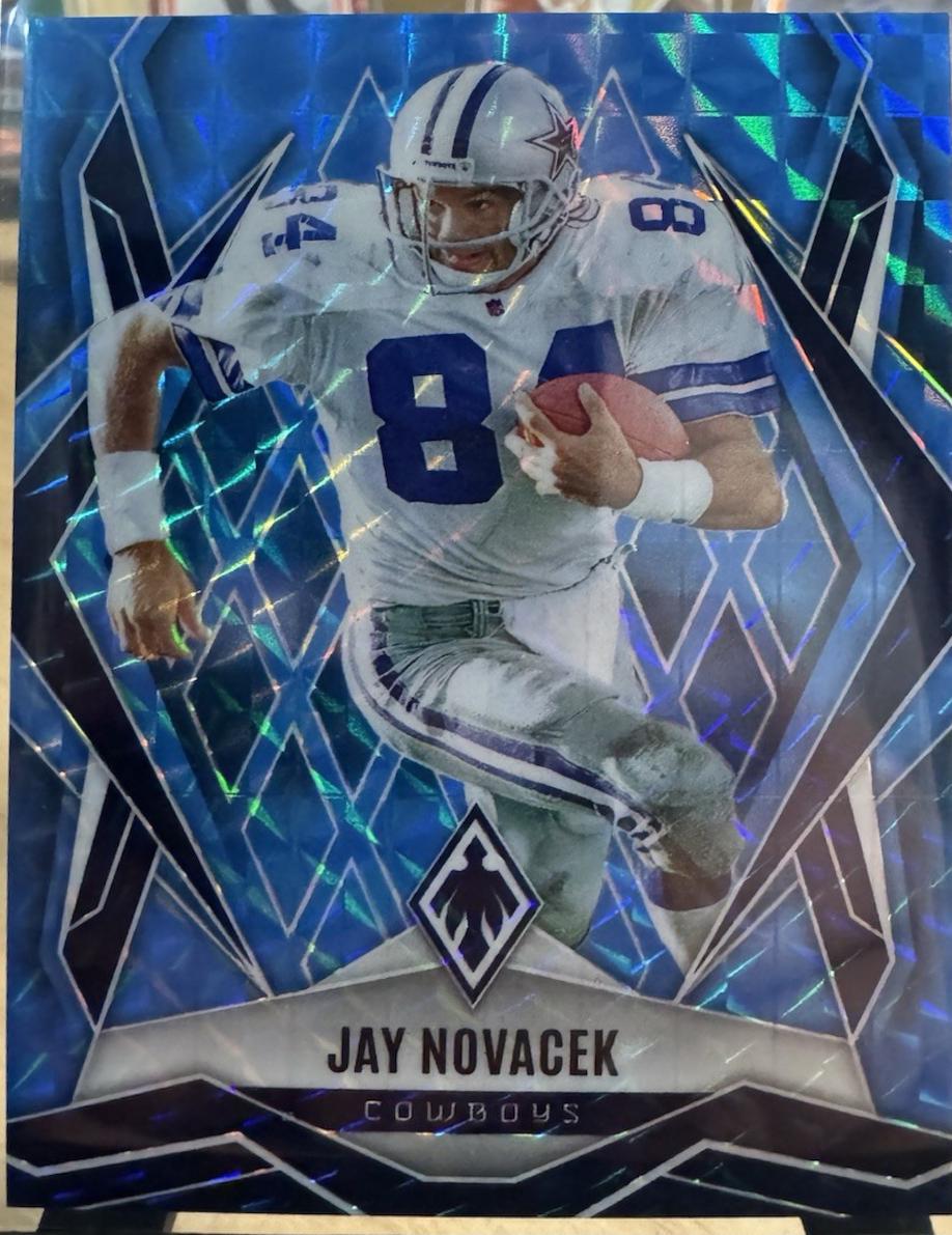 Jay Novacek [Light Blue Pyramids] #124
