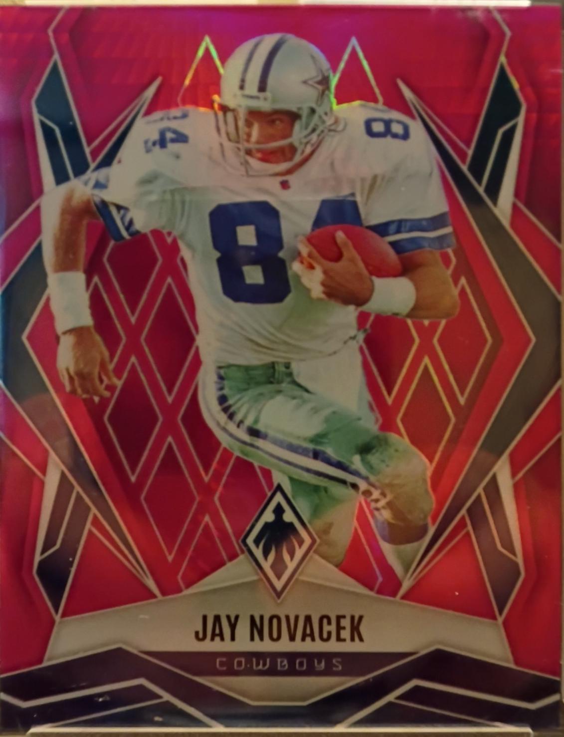 Jay Novacek [Pink Winter] #124