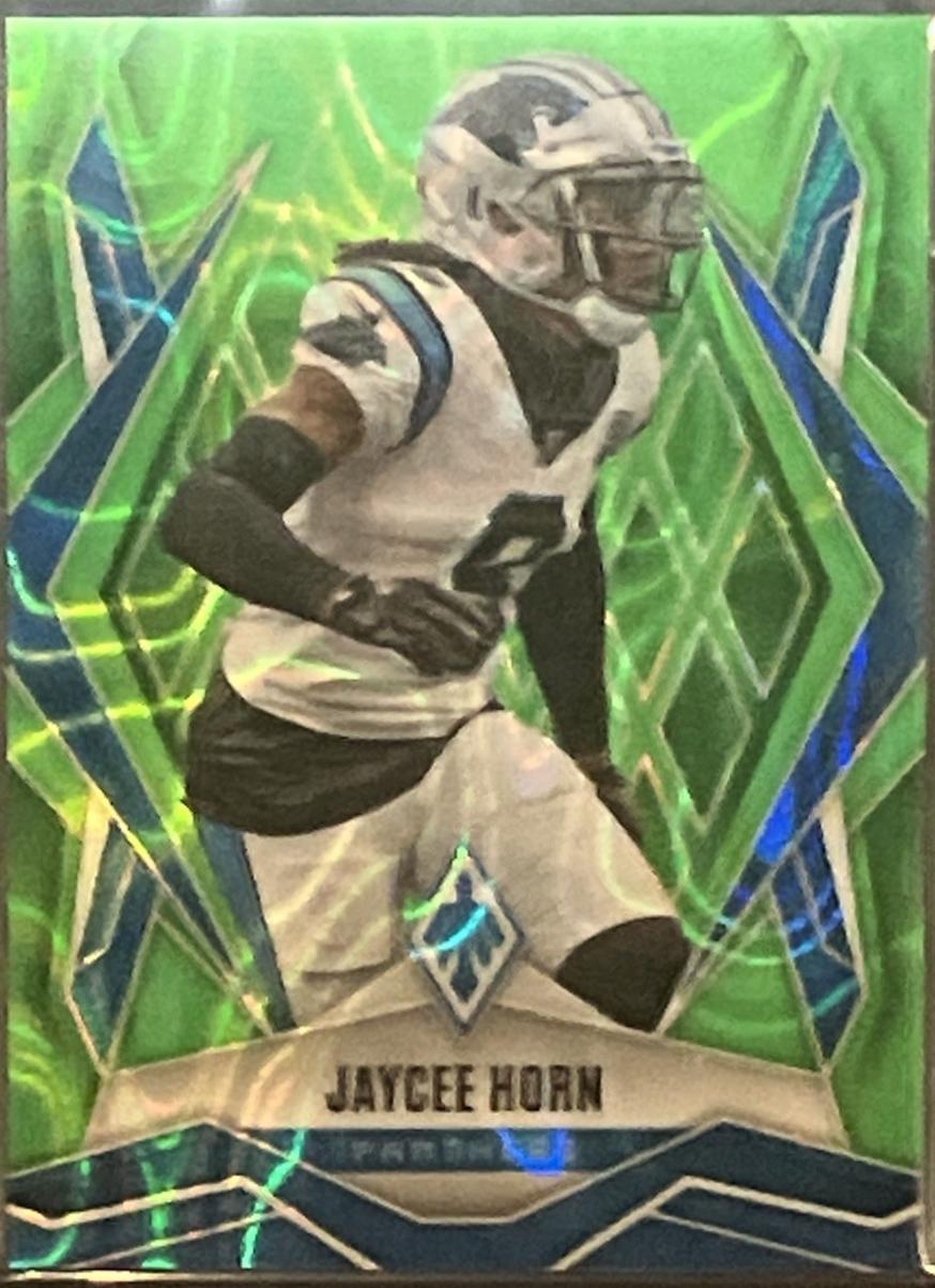 Jaycee Horn [Green Seismic] #106