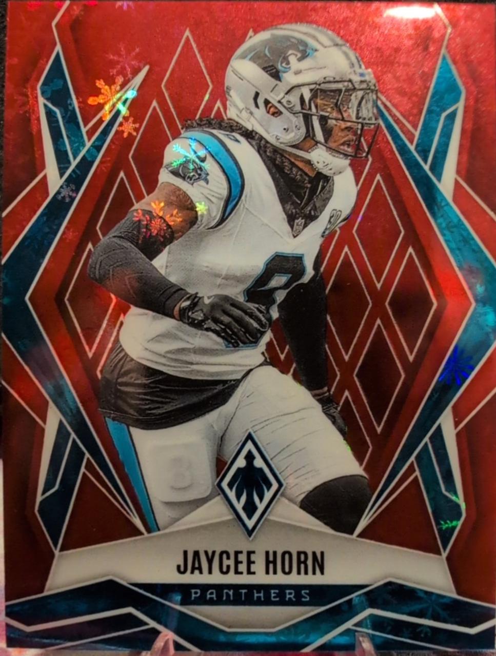 Jaycee Horn [Red Winter] #106