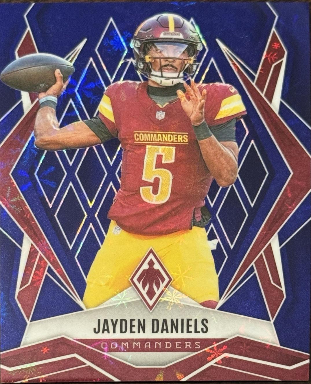 Jayden Daniels [Blue Winter] #8